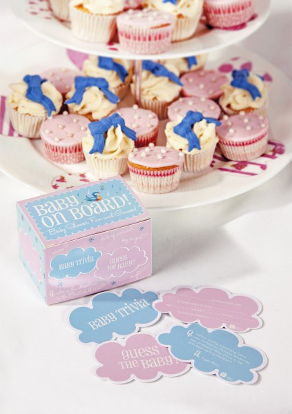 Baby Shower Ratespiel auf Englisch