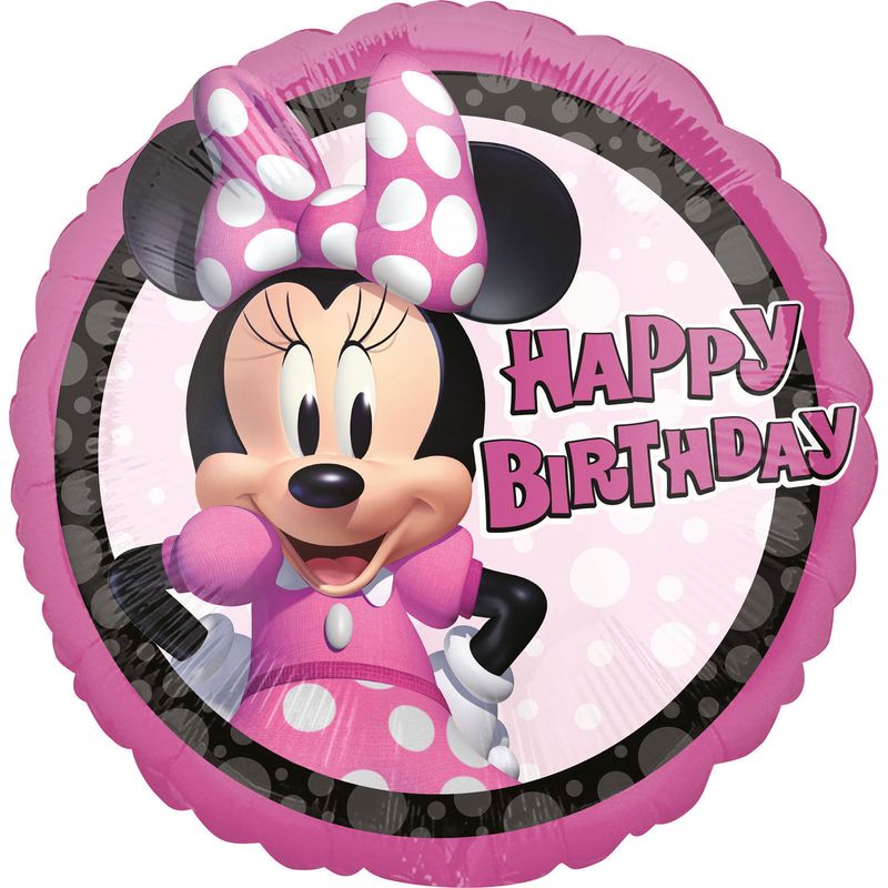 Minnie Maus Forever Geburtstags Folienballon