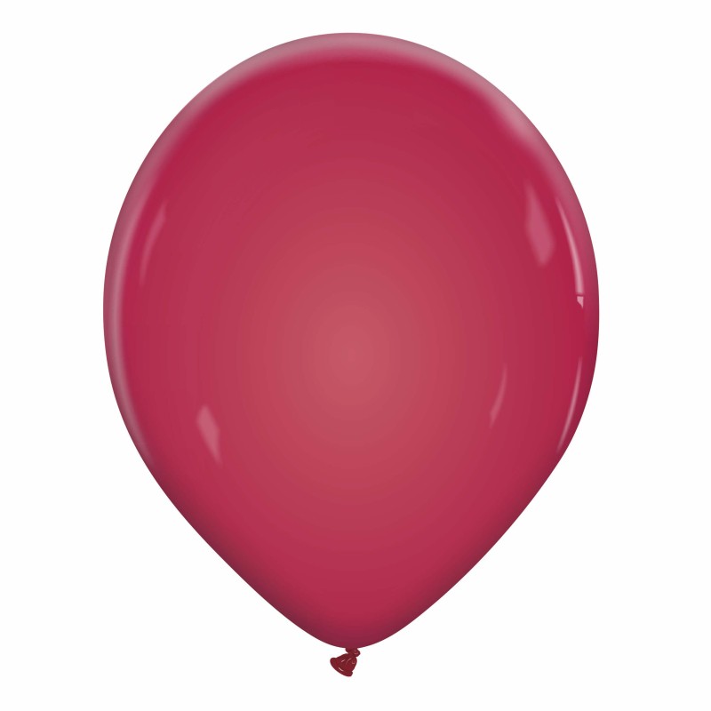 Ballonbar - 1 Stück Premium Luftballon in Bordeaux Rot 32cm